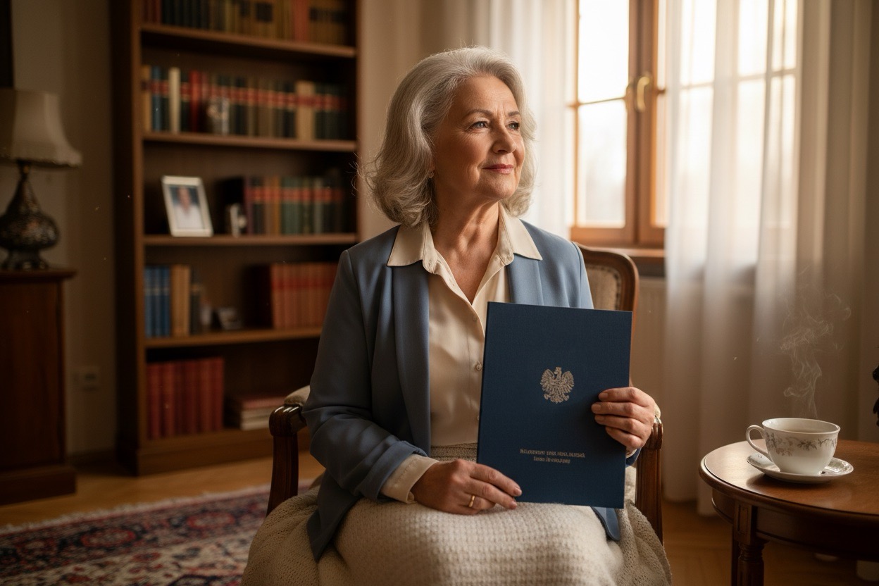 Dodatek do emerytury za magistra